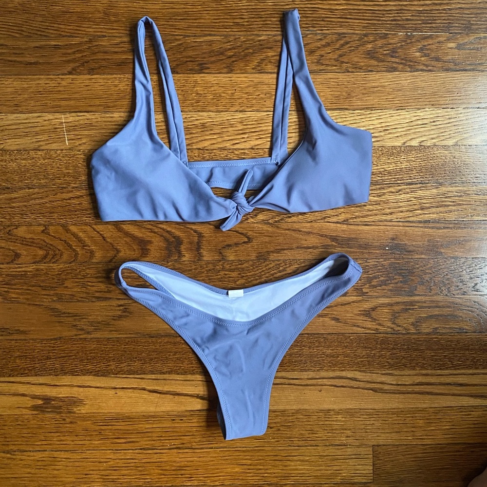 Periwinkle purple bikini